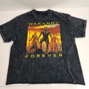 Marvel Wakanda Forever (The Infinity Saga) Short Sleeve T-Shirt Men's Size M